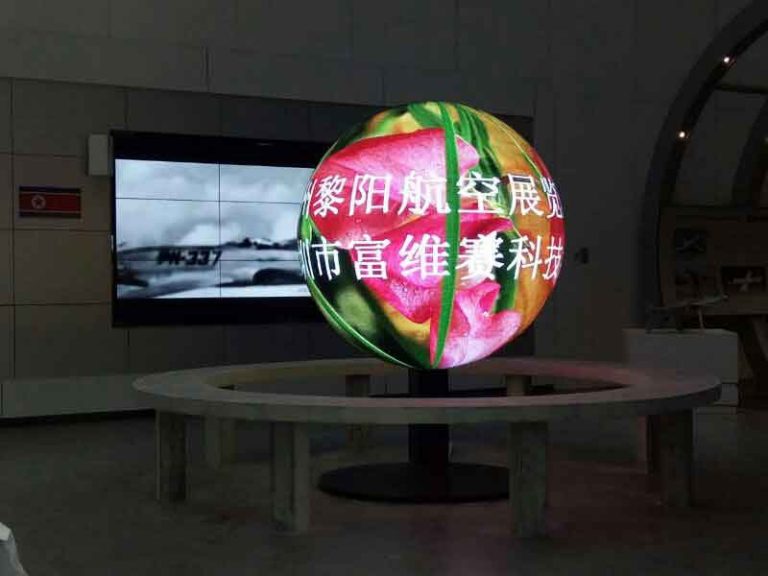 Custom made ball display