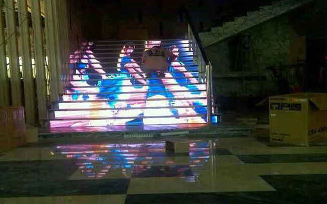 Interior stairs screen (custom).