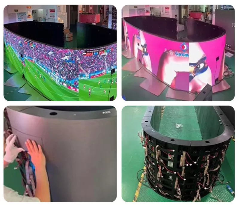 aging test of the LED flexible screen