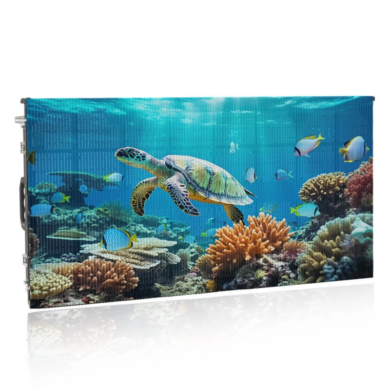 LED screen-High Transparency with Unobstructed Vision