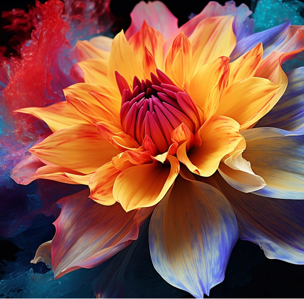 refresh rate of the LED screen 7680Hz