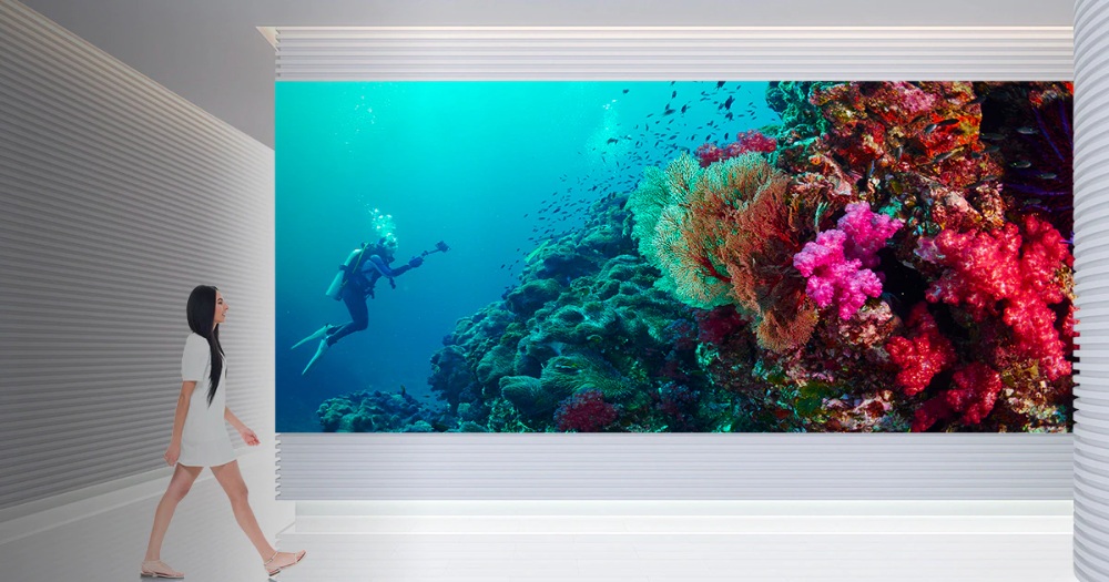 4K LED wall