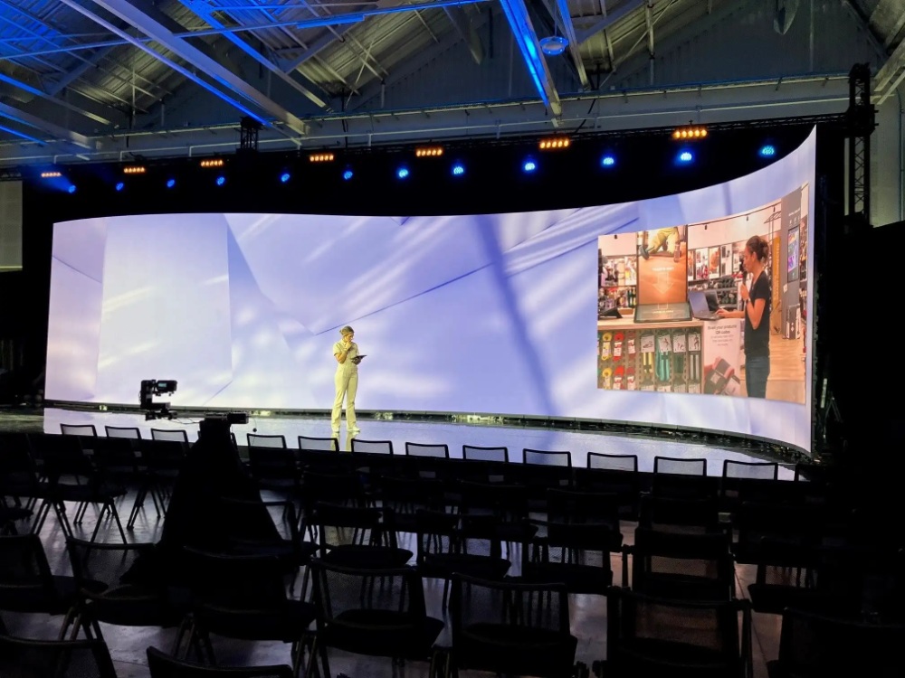 LED screen for exhibition