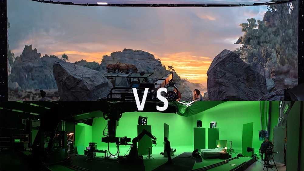 Smart Display vs Green Screen: Professional Visual Production