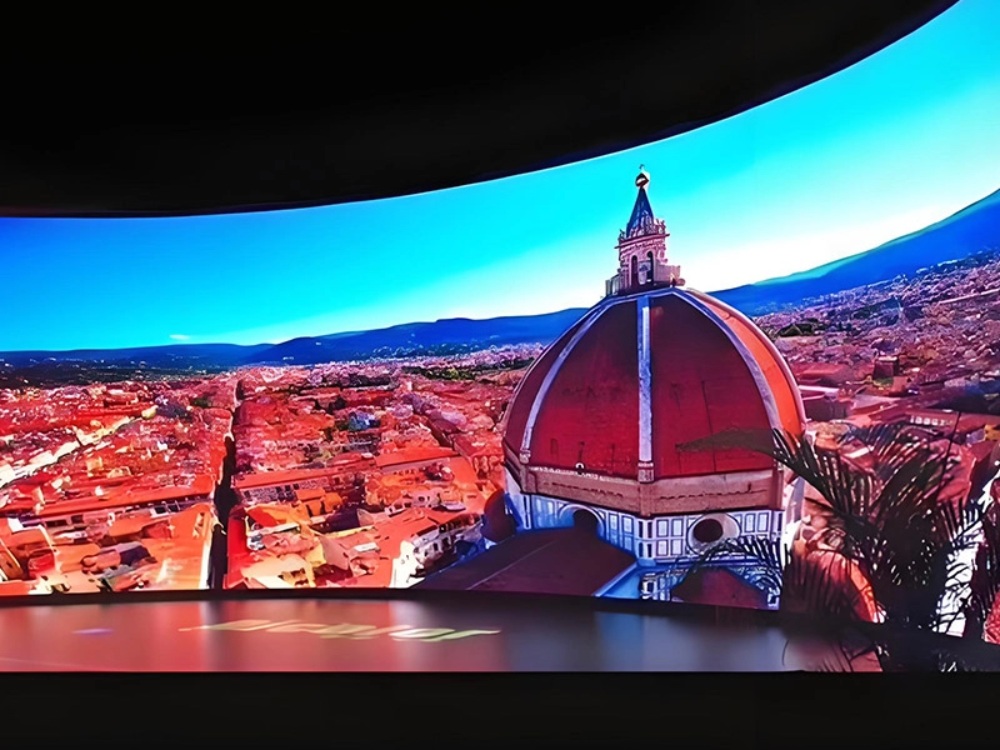 a flexible LED screen