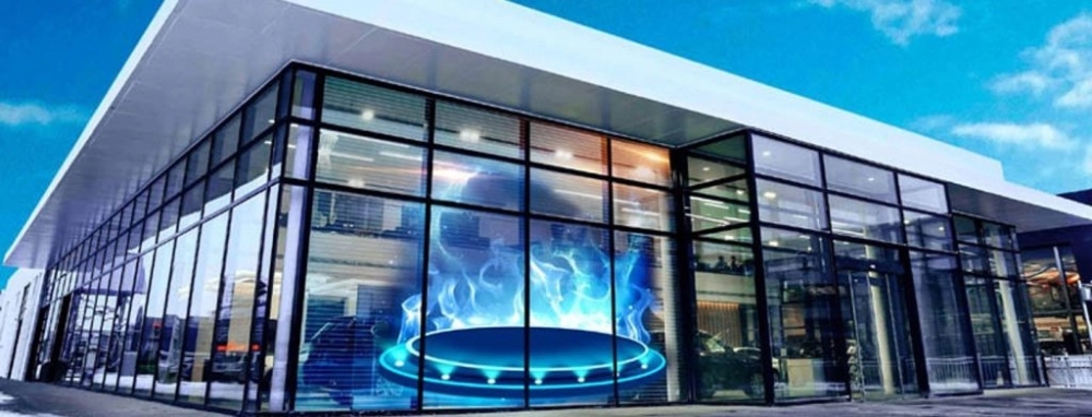 transparent LED display