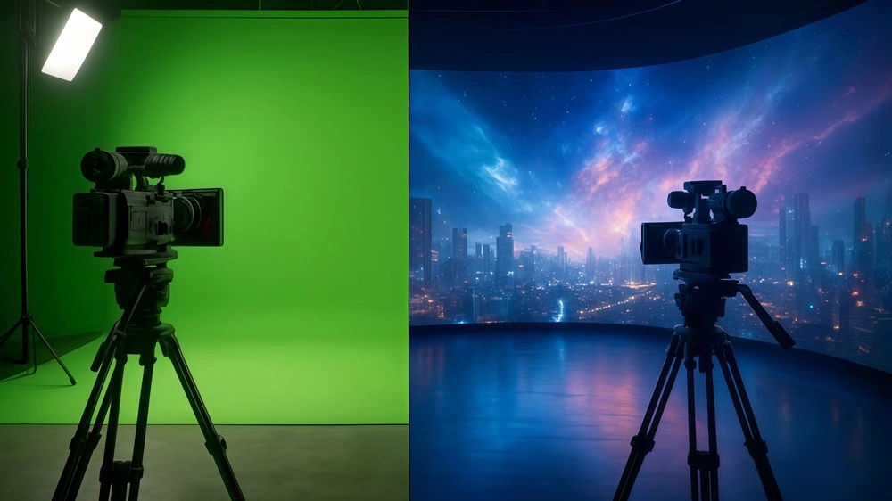 Smart Display vs Green Screen