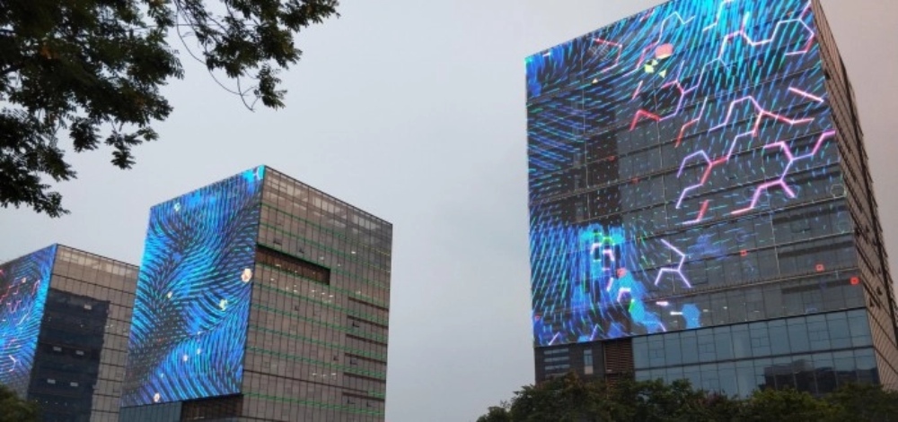 transparentes LED-Display