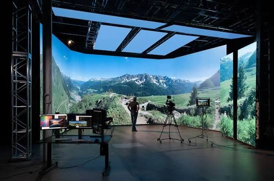 LED-Smart-Screen-Produktionsstudio