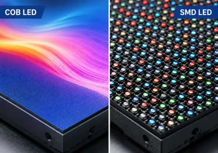 COB LED vs SMD LED Which Display Technology Is Better for Close Viewing