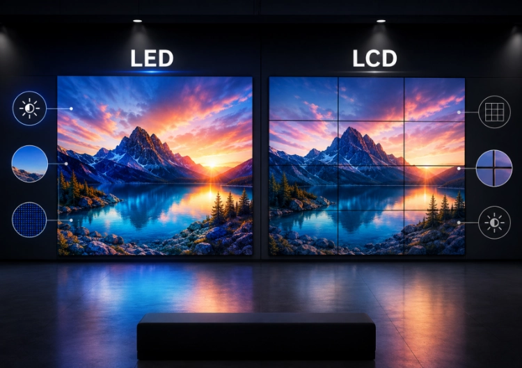Why Fine-Pitch LED Is Replacing LCD Video Walls in Control Rooms
